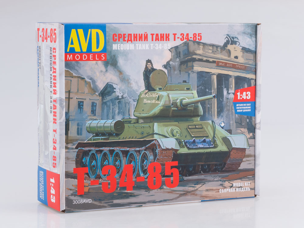     T-34-85 1:43 AVD