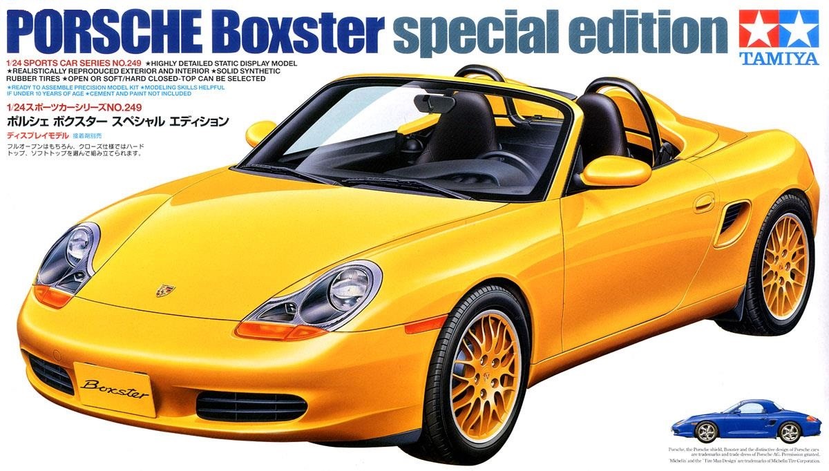Porsche Boxster Special edition 1/24 TAMIYA