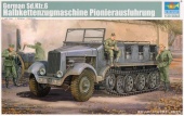  05530 German Sd.Kfz.6 Halbkettenzugmaschine Pionierausfuhrung Trumpeter 1:355