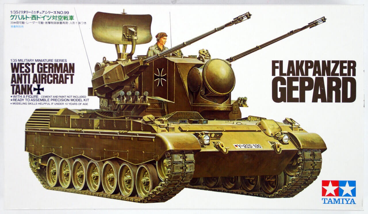 flakpanzer gepard 1/35 tamiya