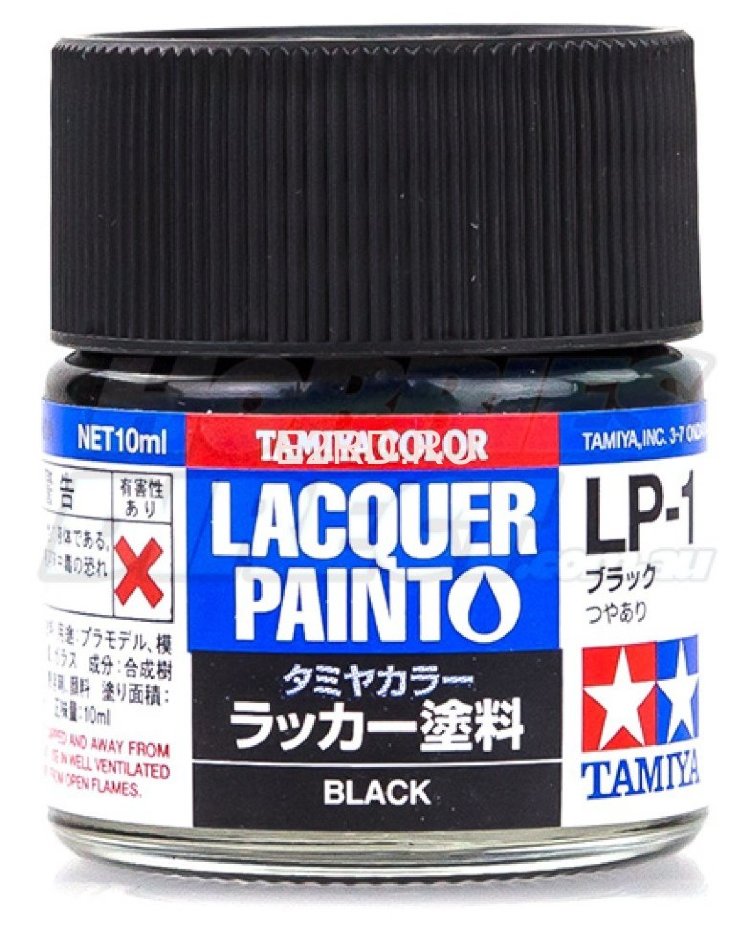 LP-1 BLACK ( )  , 10 . TAMIYA 82101