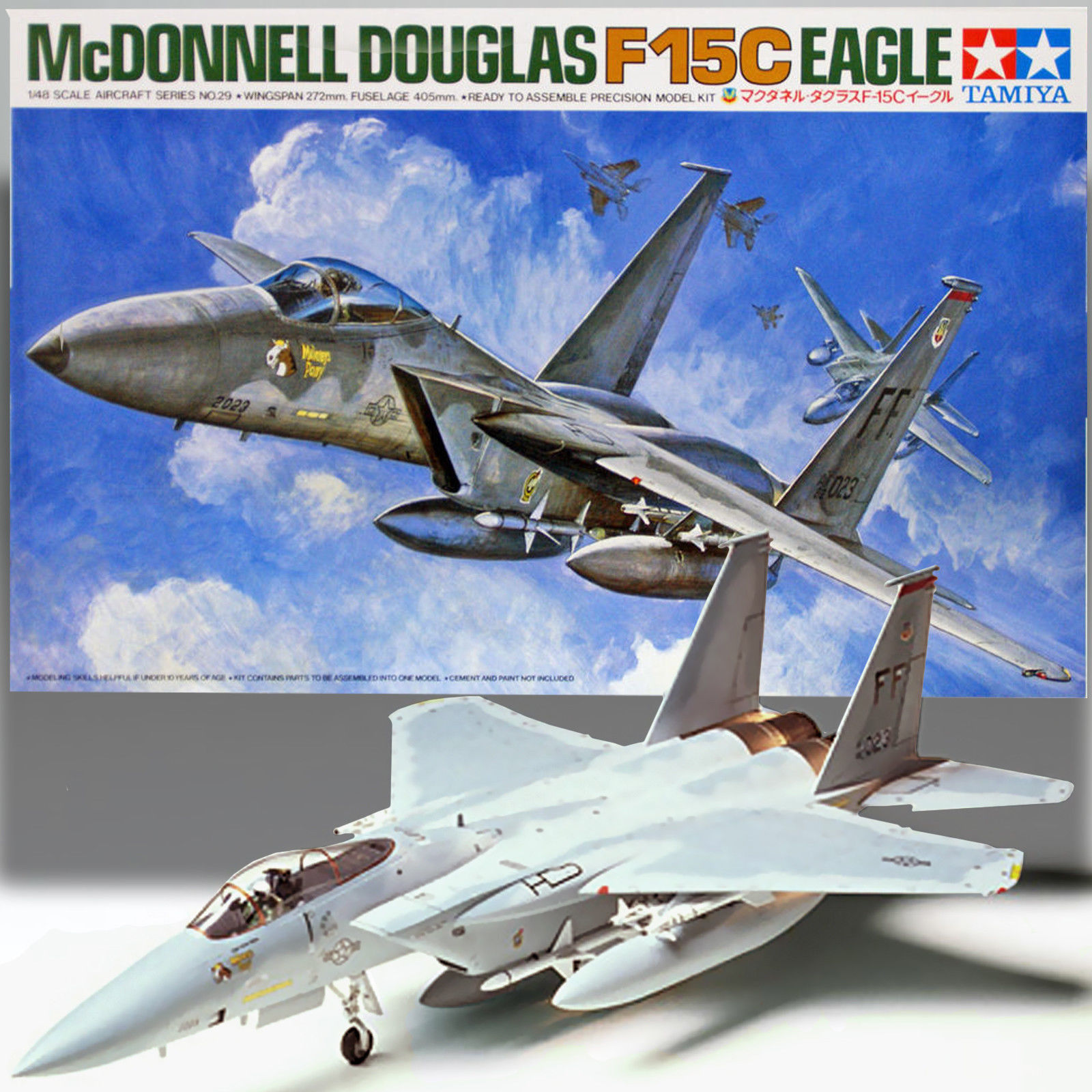 McDonnell Douglas F-15C Eagle 1/48 TAMIYA
