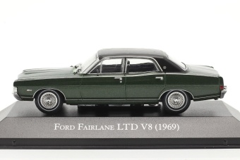 FORD Fairlane LTD V8 1969 Green Altaya 1:43