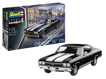 07662  Revell Chevelle SS 396 68 Chevy 1:25