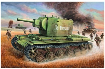 00312 Russia KV-2 Tank 1:35 TRUMPETER