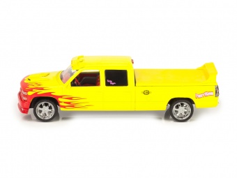 CHEVROLET C-2500 Silverado Custom Crew Cab "Pussy Wagon"  / " " (1997), yellow 1/43