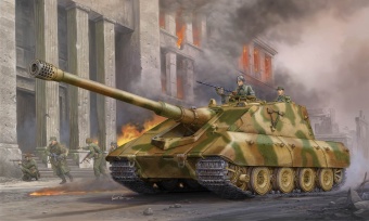 01596 German Jagdpanzer E-100 1/35 TRUMPETER