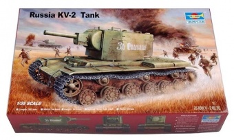 00312 Russia KV-2 Tank 1:35 TRUMPETER